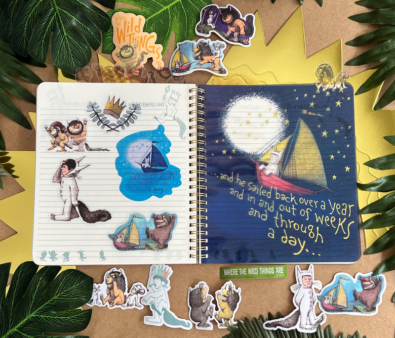 Conquest Journals - Where the Wild Things Are Clear Decals