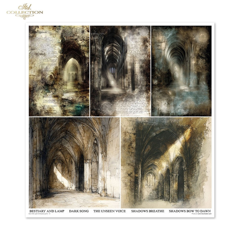ITD Collection - Light & Shadow Part 2 Scrapbooking Papers
