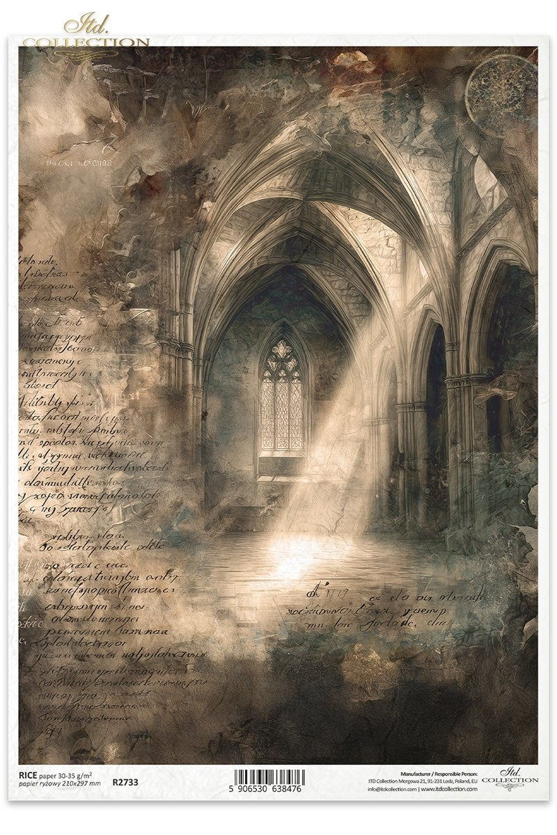 ITD Collection - Light & Shadow - Rice Paper - R2733