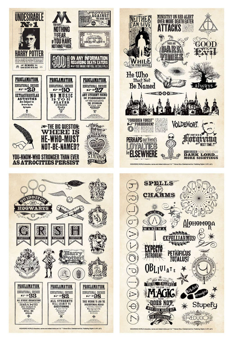 Paper House Productions - Harry Potter Papers & Proclamations Sticker Pack
