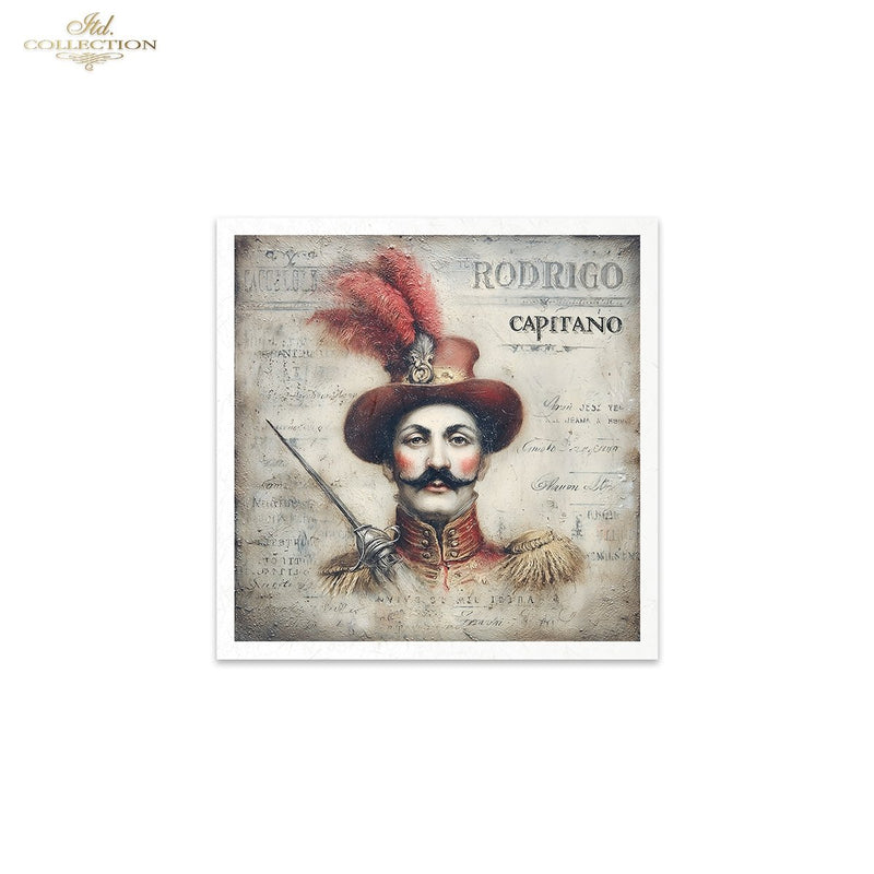 ITD Collection - Rice Paper Set Mini - Carnival When the Curtain Falls