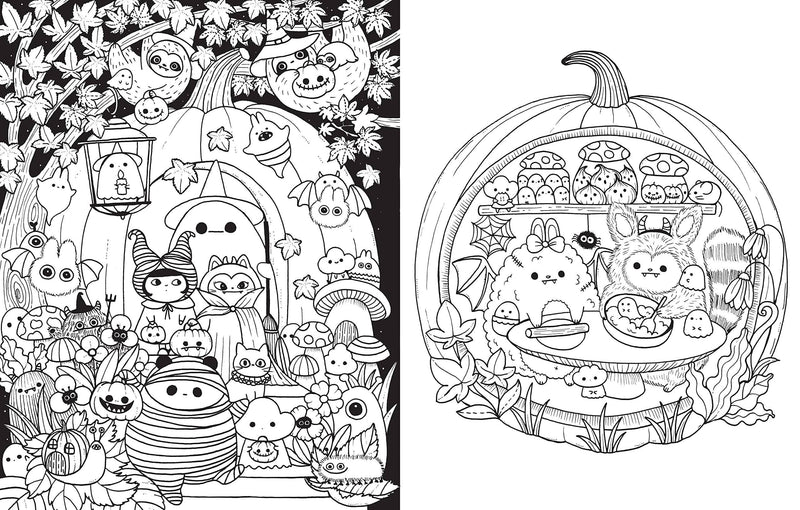 Lulu Mayo - A Million Little Monsters Coloring Book