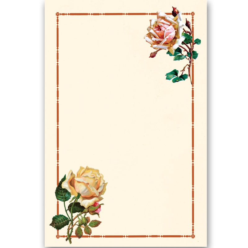 Laughing Elephant - Letter Writing Set - Roses