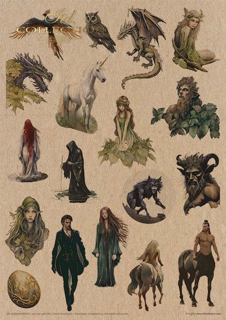ITD Collection - Mysterious Creatures Creative Set