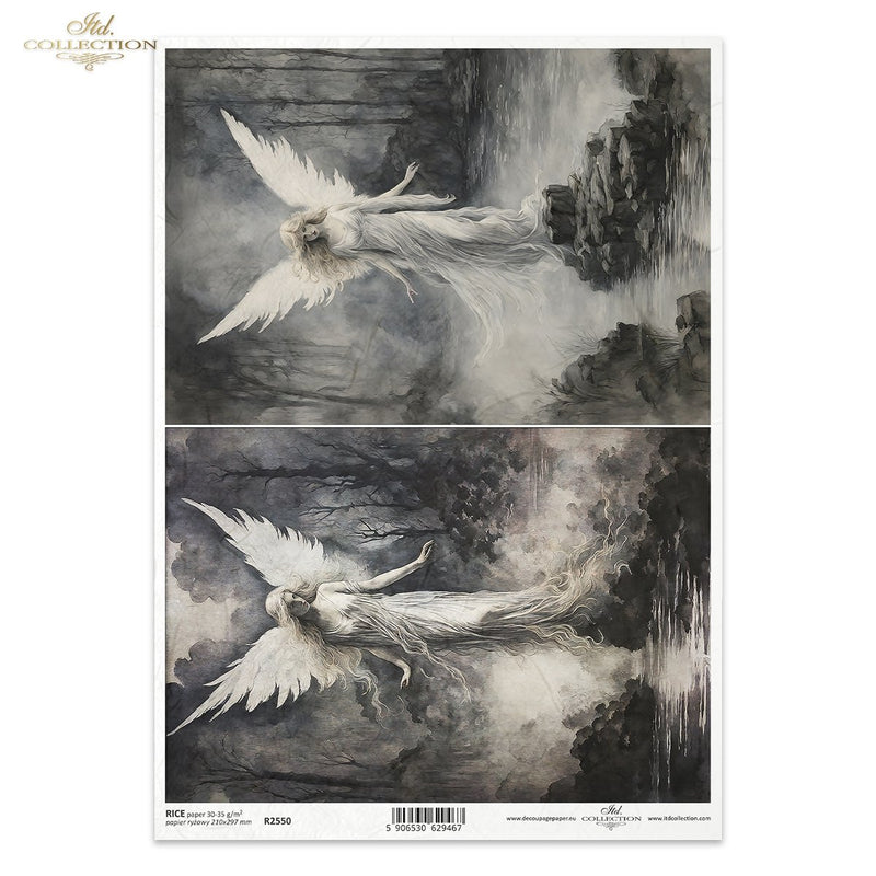 ITD Collection - Angels - Rice Paper