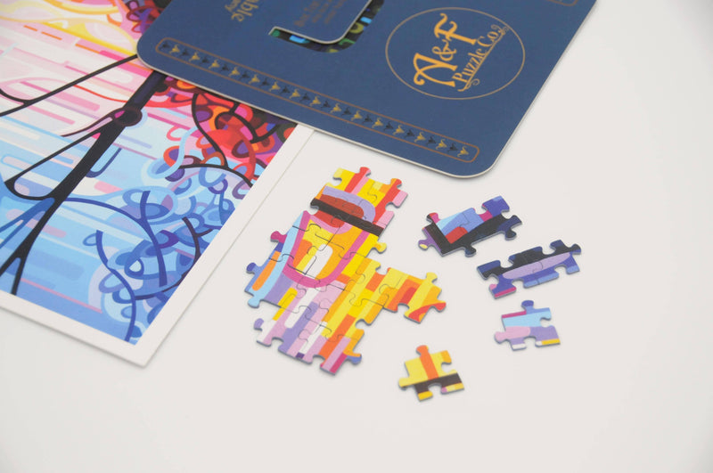 Art & Fable Puzzle Company - Awakening - 1000-pc Velvet-Touch Jigsaw Puzzle