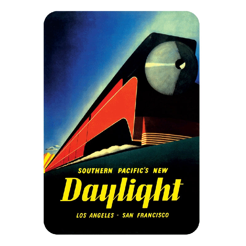 Laughing Elephant - Railroads Across America - Travel Label Sticker Box