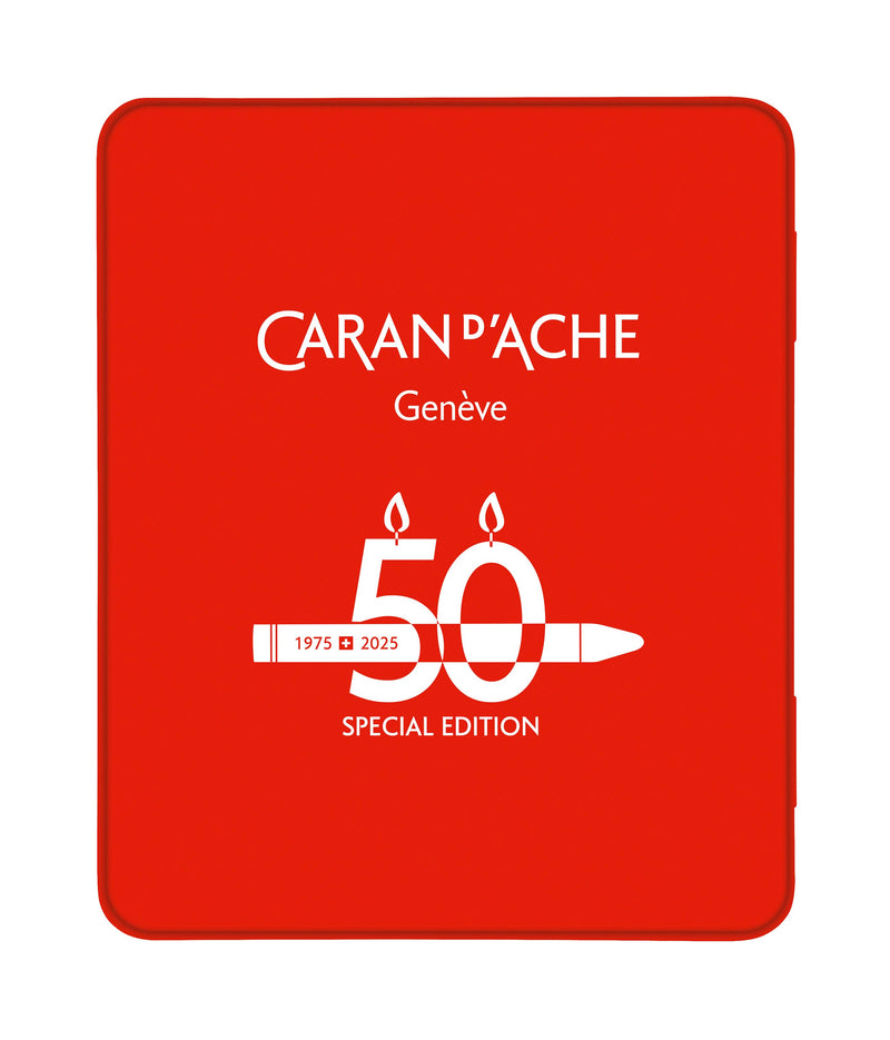 Caran d'Ache - Set of 10 NEOCOLOR ™ II 50th Anniversary - Dark