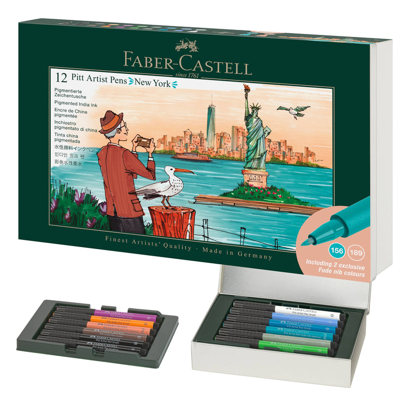 Faber-Castell - Pitt Artist Pen Limited Edition City Set - New York