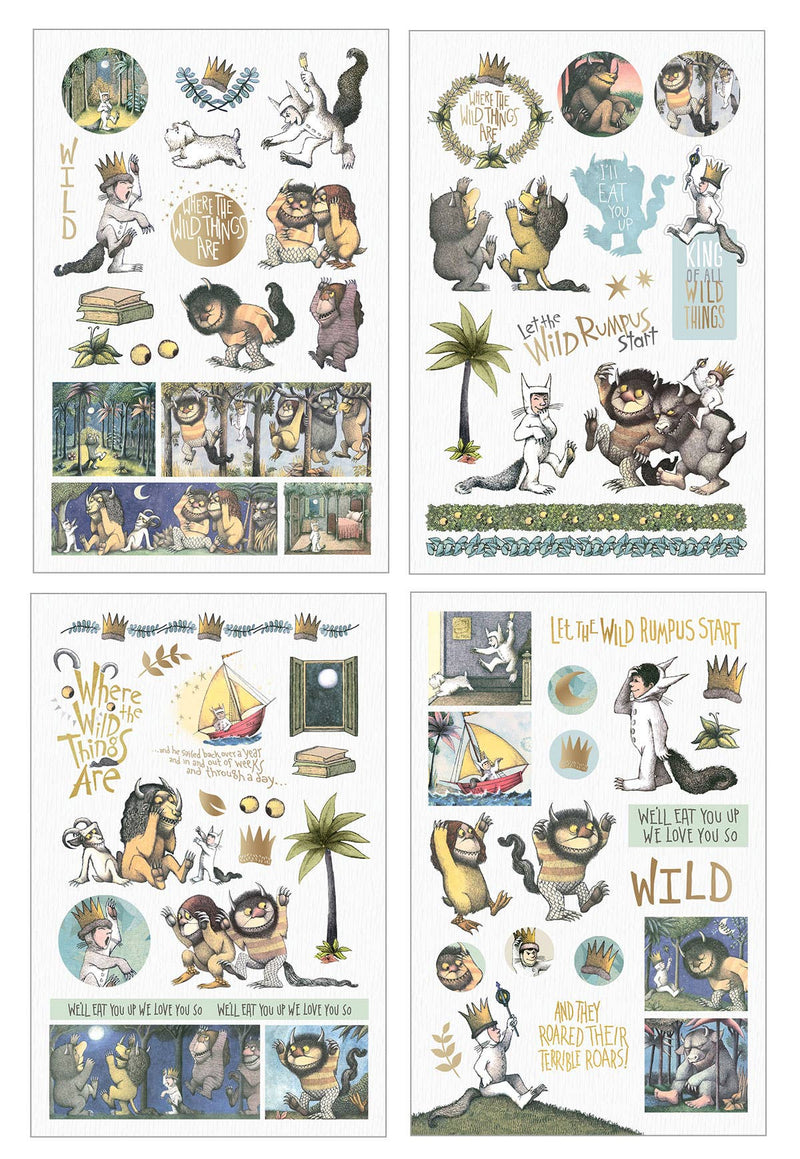 Paper House Productions - Where the Wild Things Are Sticker Pack