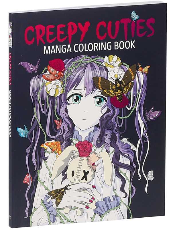 Printers Row - Creepy Cuties Manga Coloring Book