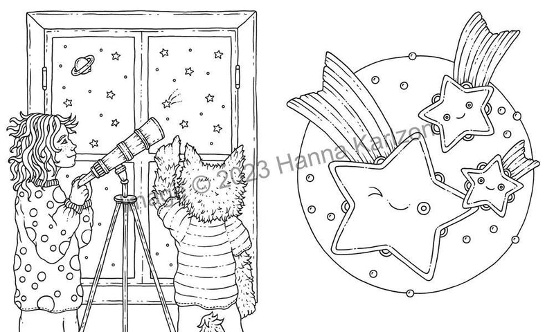 Hanna Karlzon - Space - Coloring Book