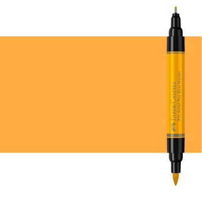 Faber-Castell - Pitt Artist Dual Marker - 109 Dark Chrome Yellow