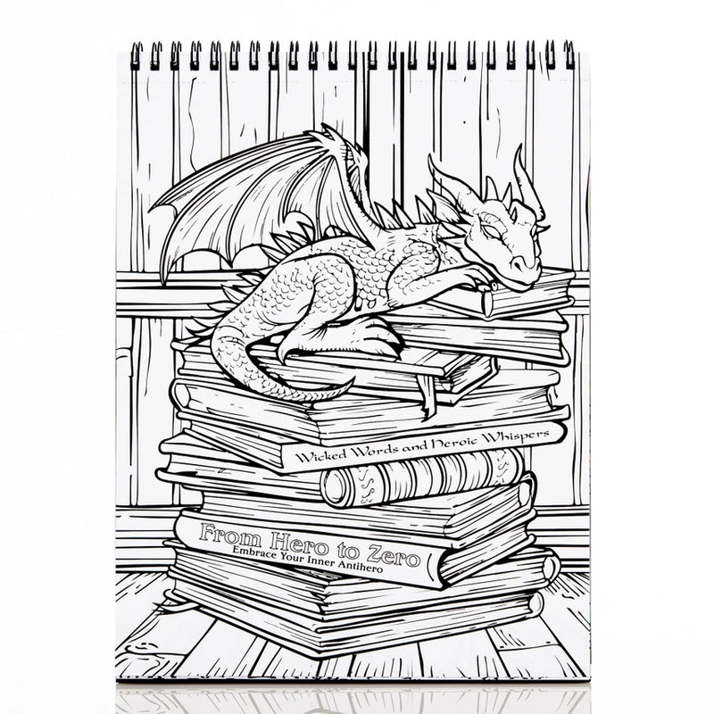 Conquest Journals - Waiting For the Night Coloring Book