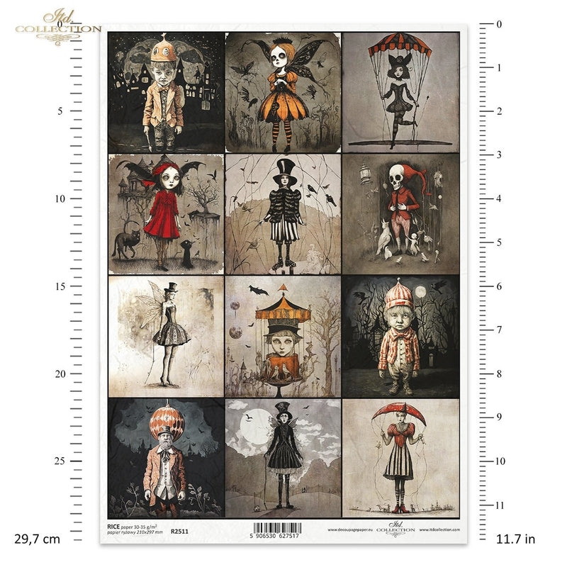 ITD Collection - Mysterious Characters - Rice Paper