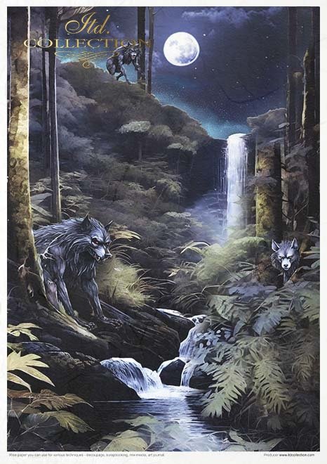 ITD Collection - Mysterious Creatures Rice Paper Set