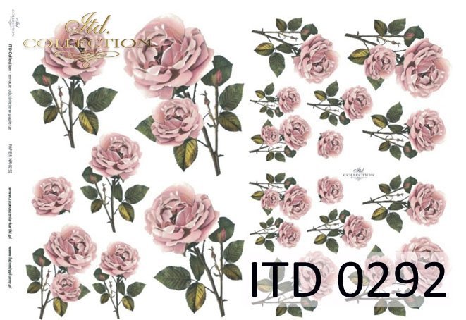 ITD Collection - Pink Rose - Classic Paper