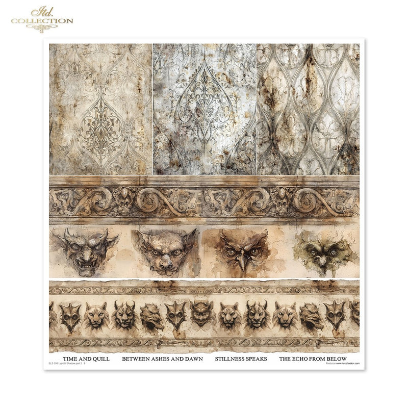 ITD Collection - Light & Shadow Part 2 Scrapbooking Papers