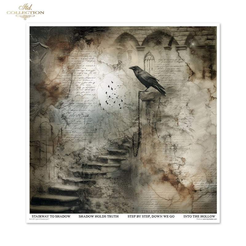 ITD Collection - Light & Shadow Part 1 Scrapbooking Papers