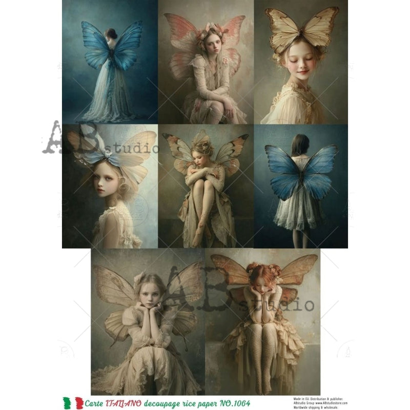 ABstudio - Rice Paper - Carte Italiano NO.1064