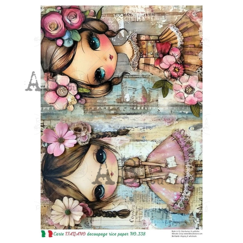 ABstudio - Rice Paper - Carte Italiano NO.338