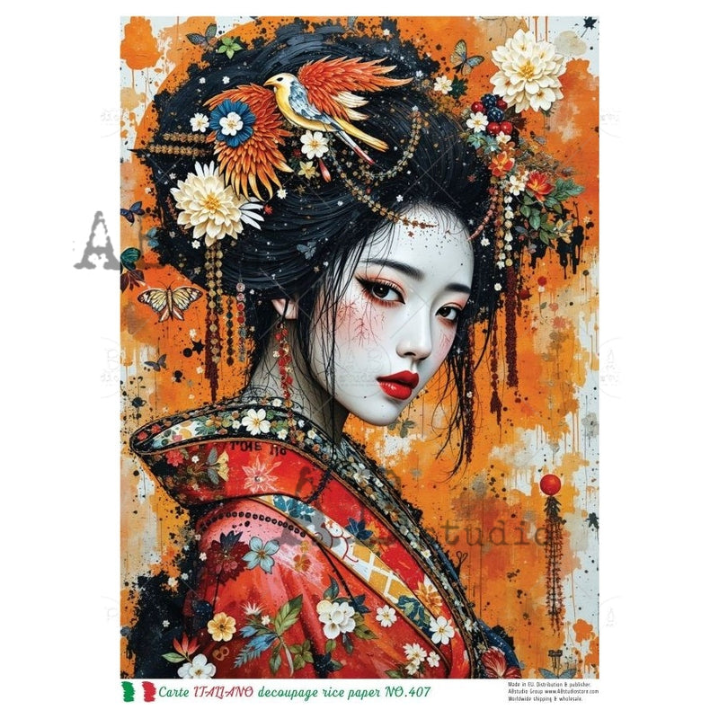 ABstudio - Rice Paper - Carte Italiano NO.407