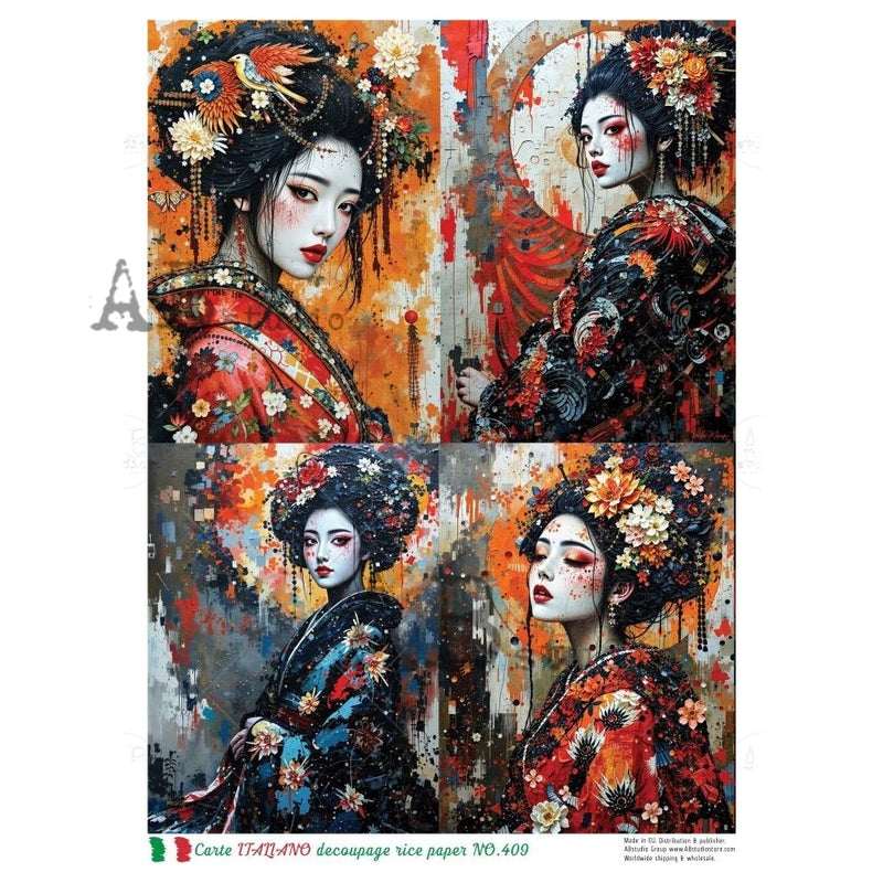 ABstudio - Rice Paper - Carte Italiano NO.409