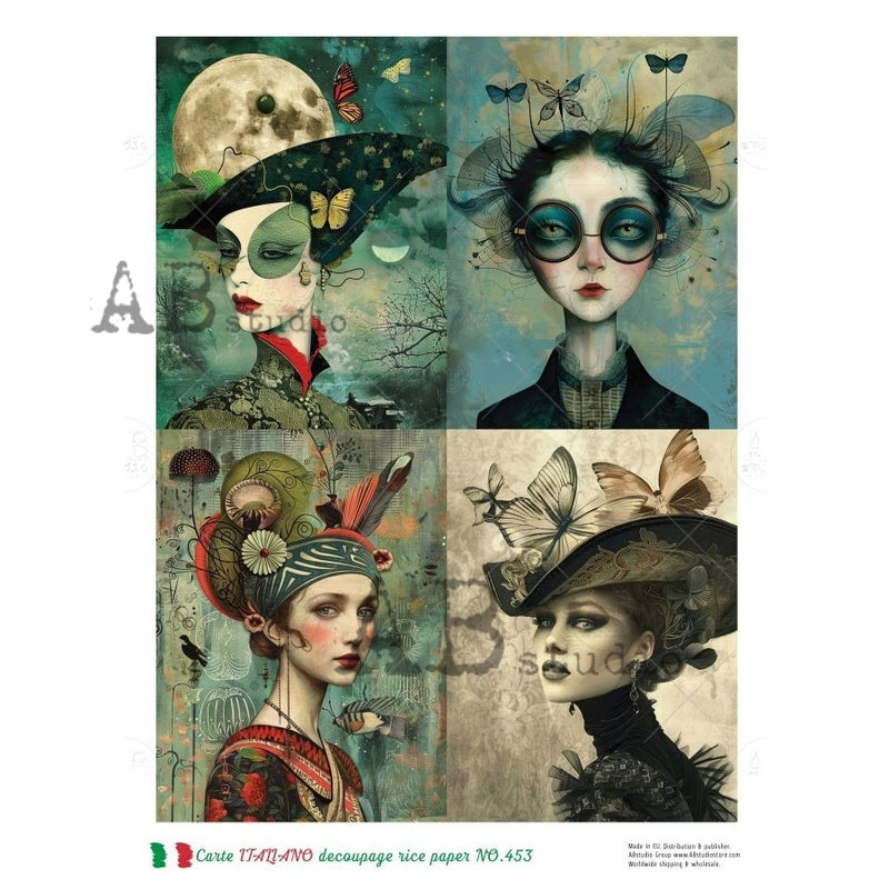 ABstudio - Rice Paper - Carte Italiano NO.453