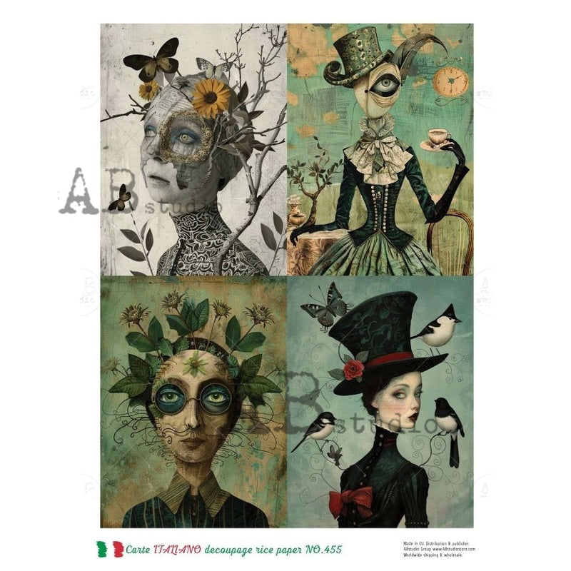 ABstudio - Rice Paper - Carte Italiano NO.455