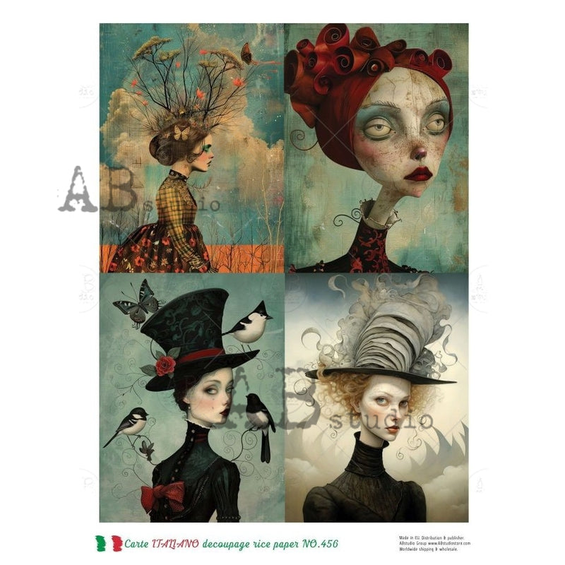 ABstudio - Rice Paper - Carte Italiano NO.456