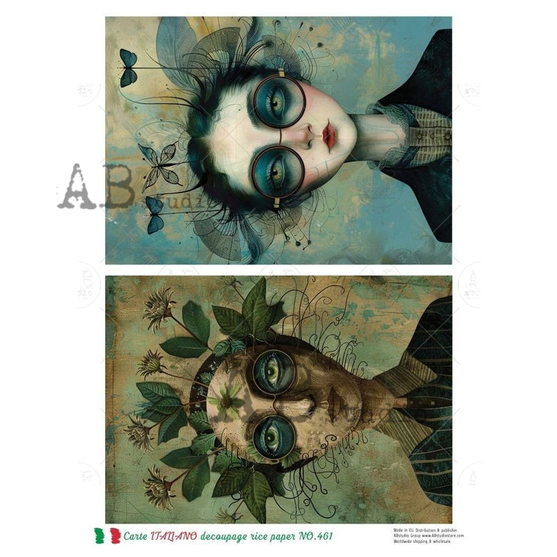 ABstudio - Rice Paper - Carte Italiano NO.461
