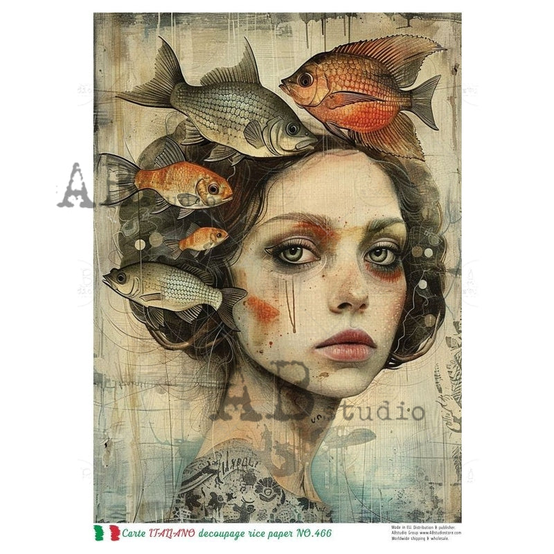 ABstudio - Rice Paper - Carte Italiano NO.466