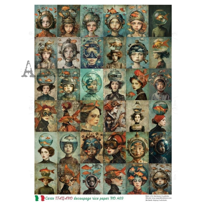 ABstudio - Rice Paper - Carte Italiano NO.469