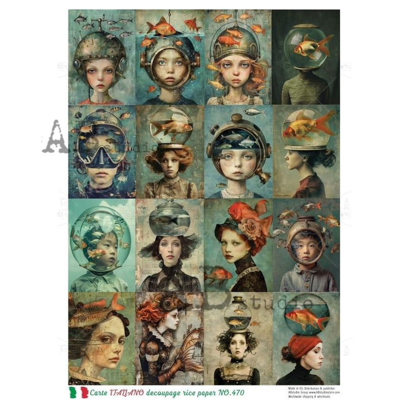 ABstudio - Rice Paper - Carte Italiano NO.470