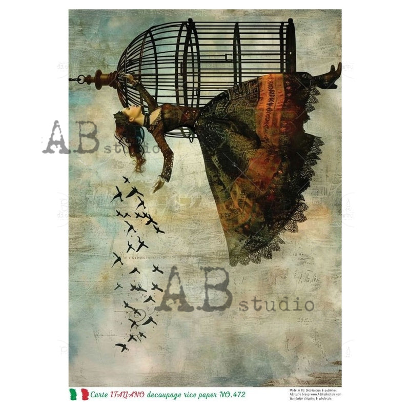 ABstudio - Rice Paper - Carte Italiano NO.472