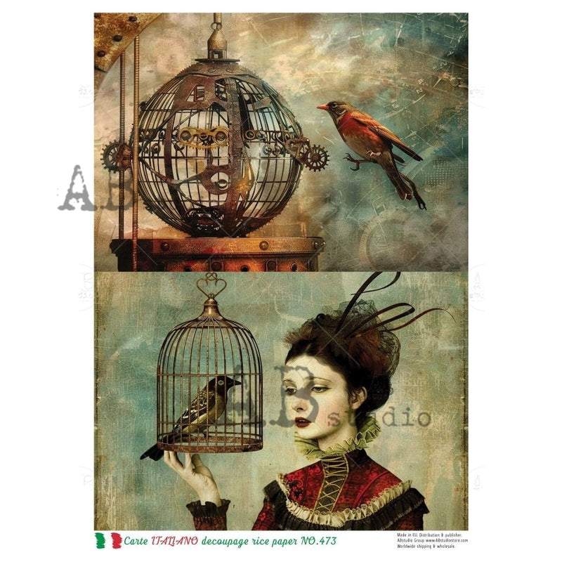 ABstudio - Rice Paper - Carte Italiano NO.473