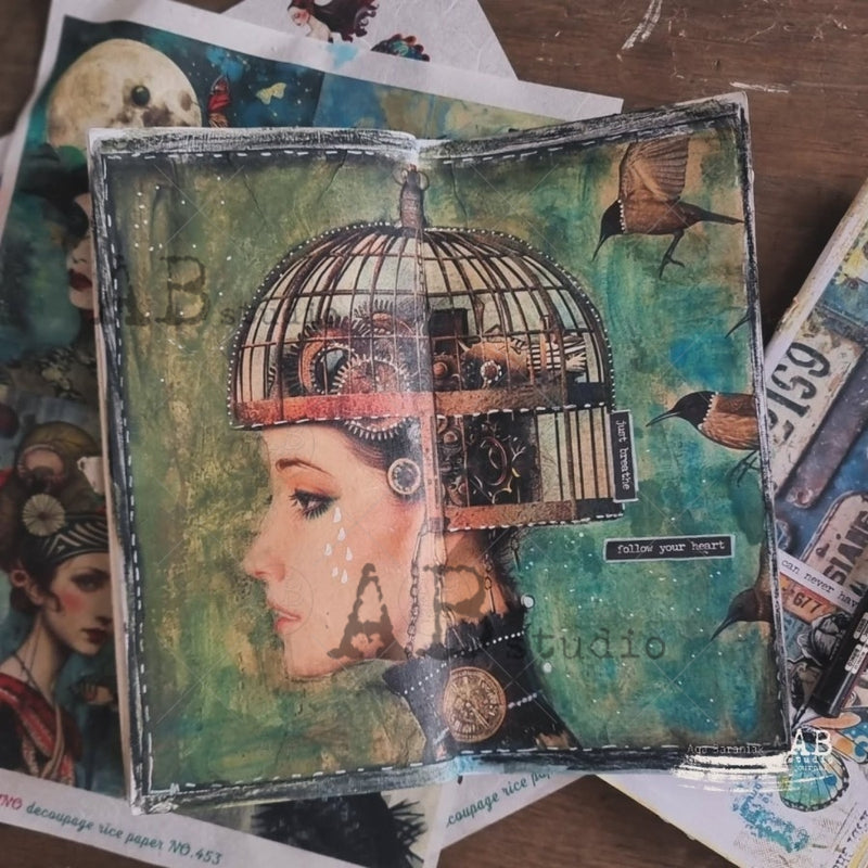 ABstudio - Rice Paper - Carte Italiano NO.474