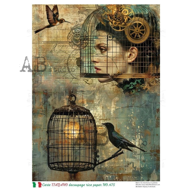 ABstudio - Rice Paper - Carte Italiano NO.475