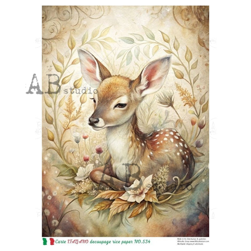 ABstudio - Rice Paper - Carte Italiano NO.534