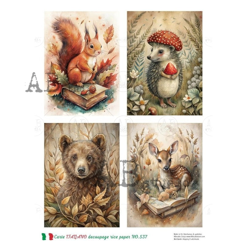 ABstudio - Rice Paper - Carte Italiano NO.537