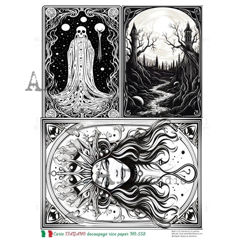 ABstudio - Rice Paper - Carte Italiano NO.558