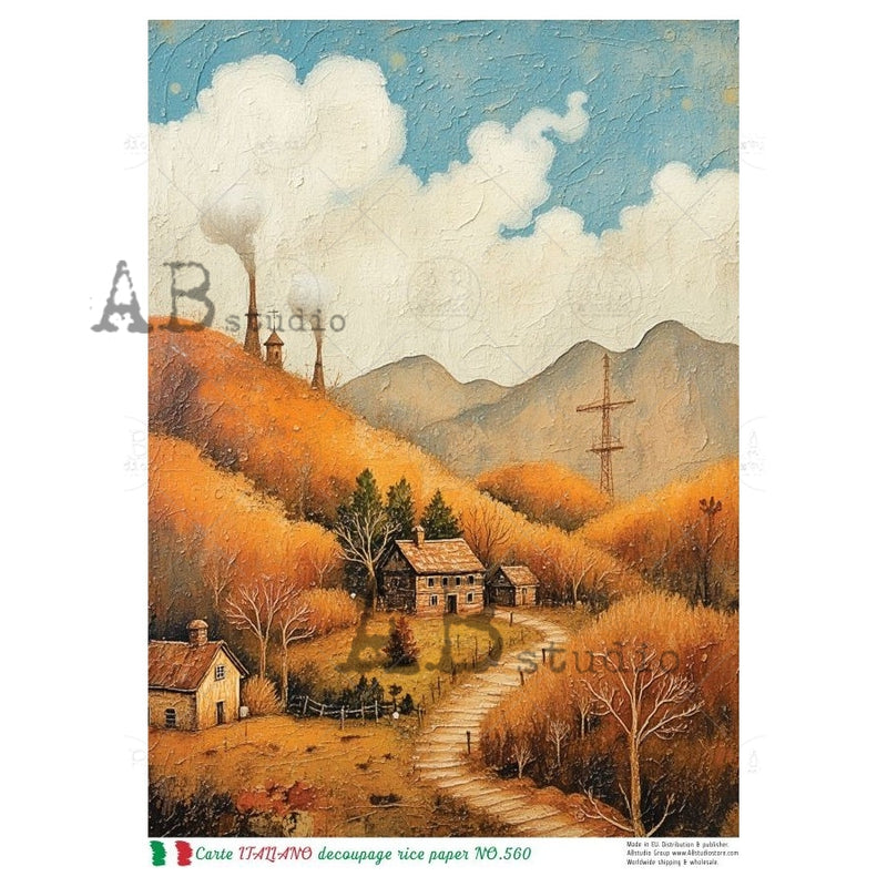 ABstudio - Rice Paper - Carte Italiano NO.560