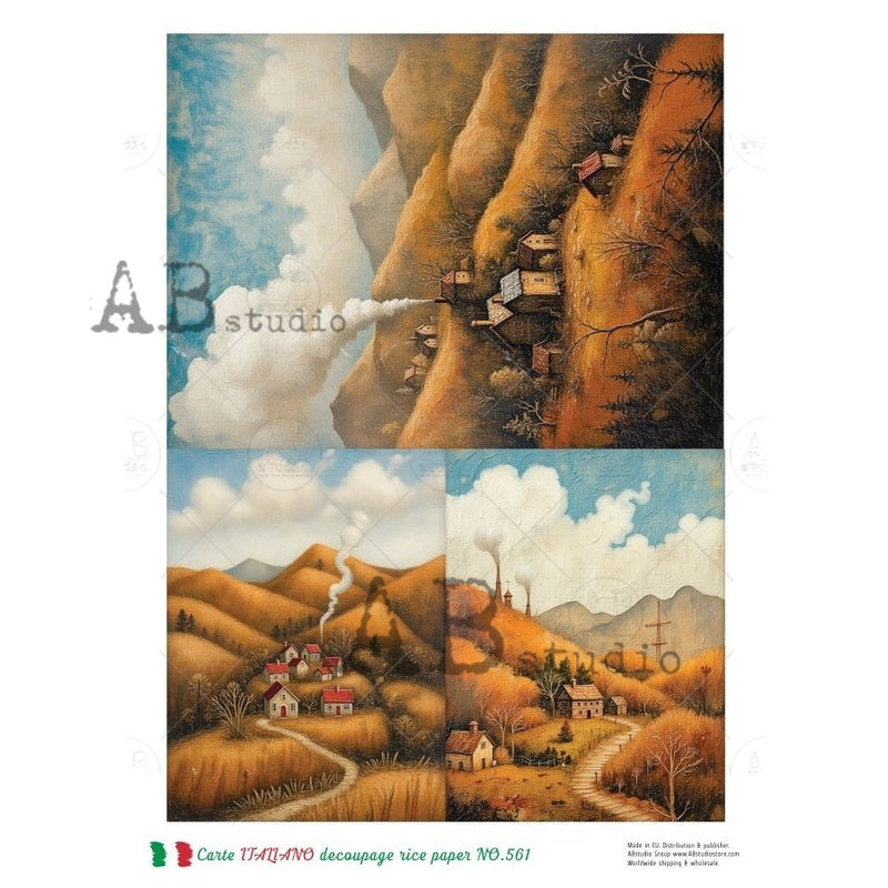ABstudio - Rice Paper - Carte Italiano NO.561