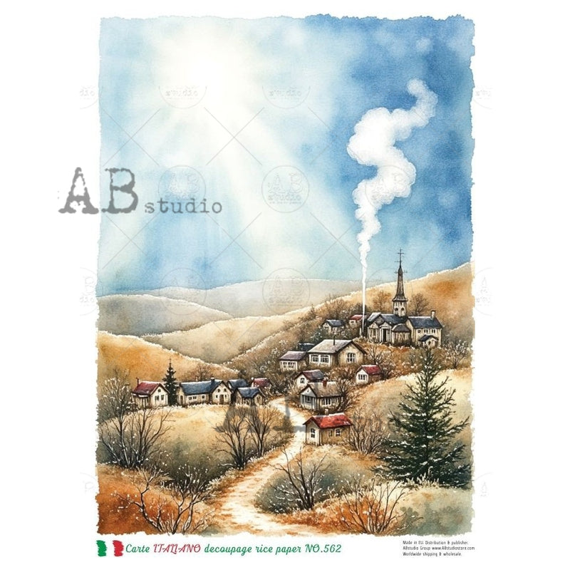 ABstudio - Rice Paper - Carte Italiano NO.562