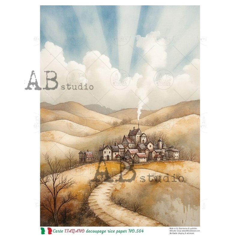ABstudio - Rice Paper - Carte Italiano NO.564