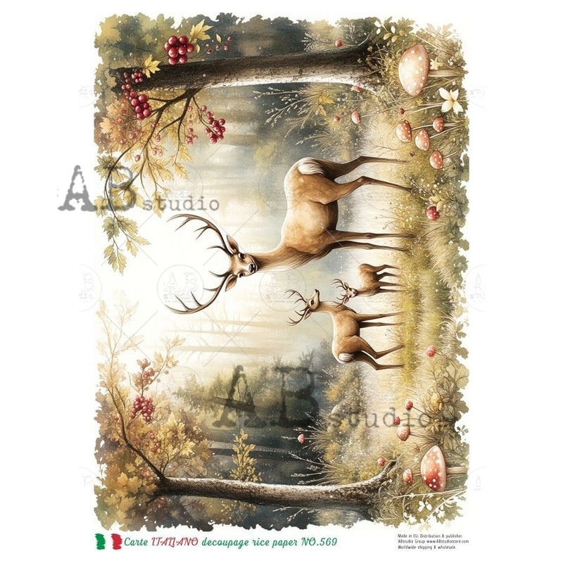 ABstudio - Rice Paper - Carte Italiano NO.569