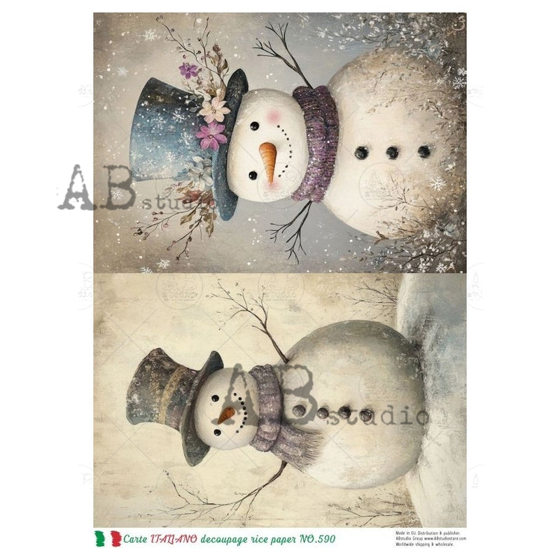 ABstudio - Rice Paper - Carte Italiano NO.590