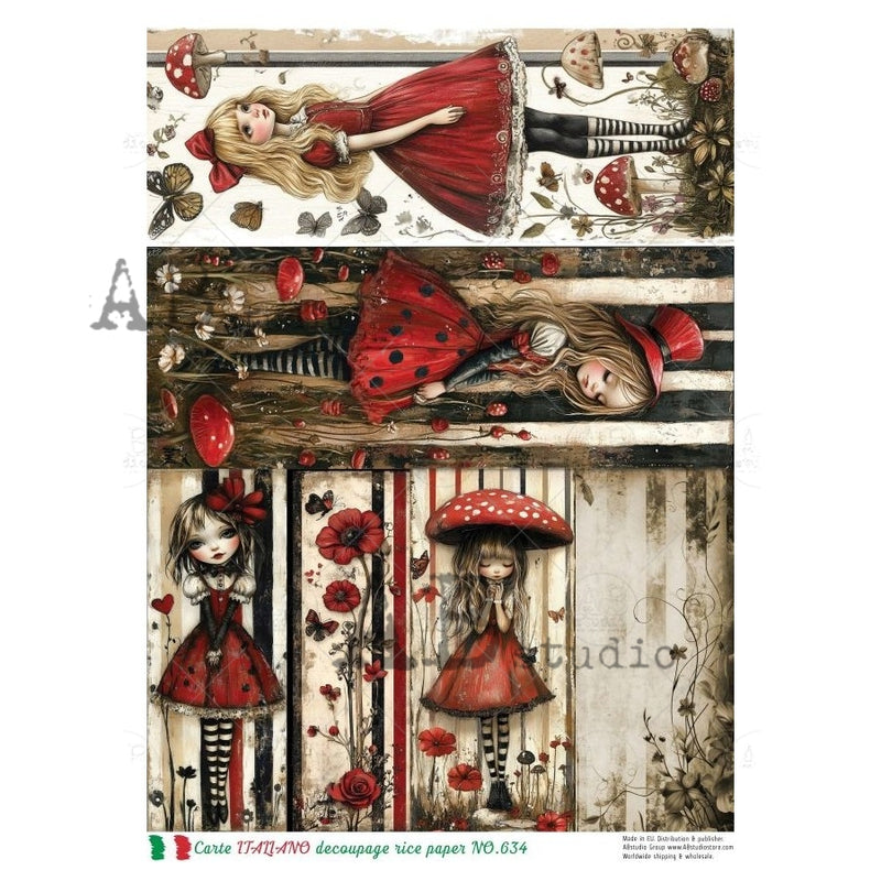 ABstudio - Rice Paper - Carte Italiano NO.634