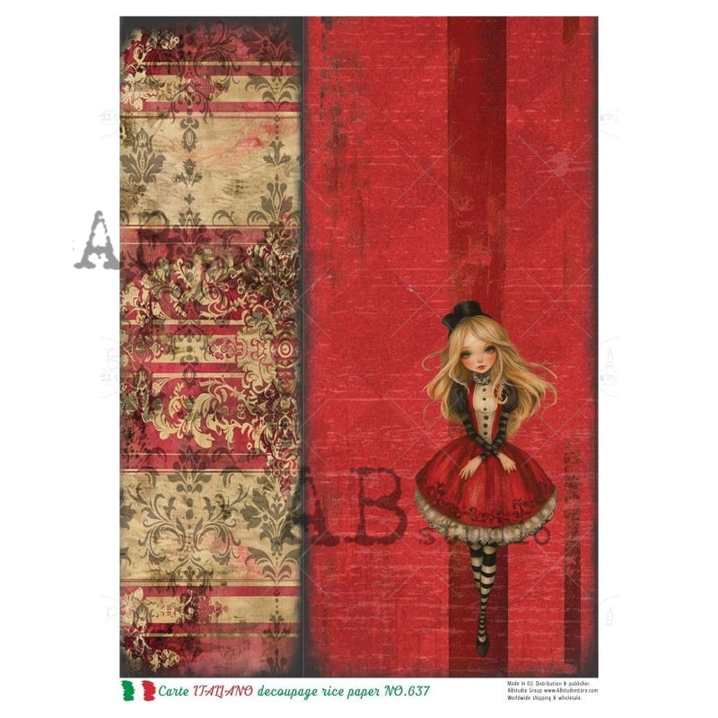 ABstudio - Rice Paper - Carte Italiano NO.637