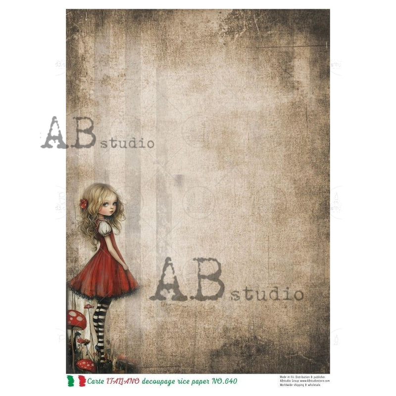 ABstudio - Rice Paper - Carte Italiano NO.640